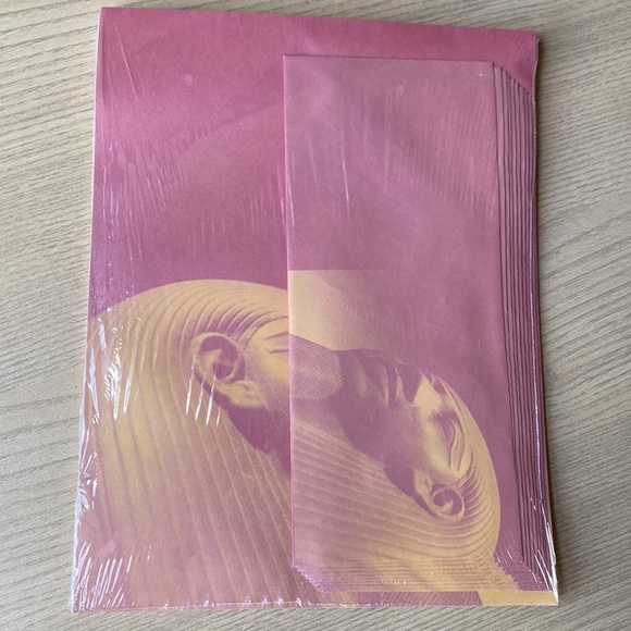 Vintage Stationary Egyptian Egypt Set 10 Letterheads Envelopes Penpal - Picture 5 of 9